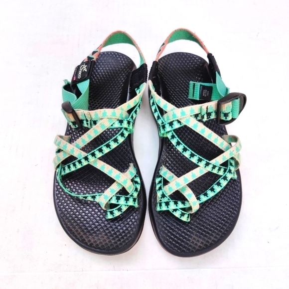 Chaco Women's Z/2 Classic Brocade Pine Sandals Size 7 - Picture 1 of 7